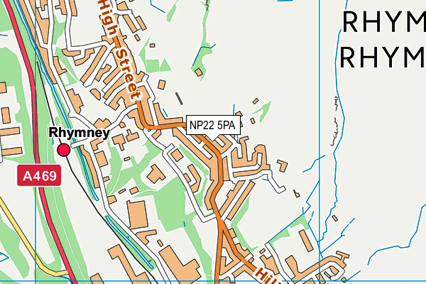 NP22 5PA map - OS VectorMap District (Ordnance Survey) NP22 5PA map - OS VectorMap District (Ordnance Survey)