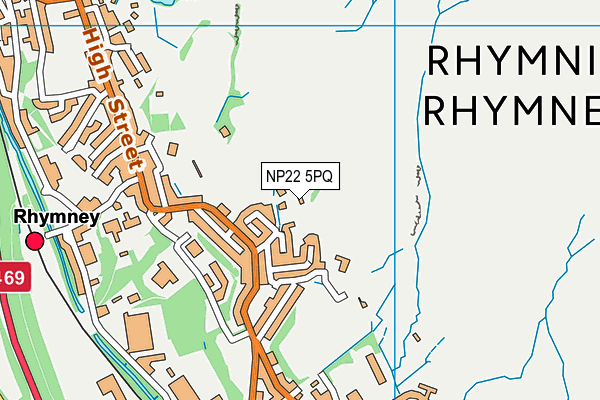 NP22 5PQ map - OS VectorMap District (Ordnance Survey) NP22 5PQ map - OS VectorMap District (Ordnance Survey)