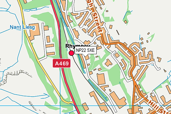 NP22 5XE map - OS VectorMap District (Ordnance Survey) NP22 5XE map - OS VectorMap District (Ordnance Survey)