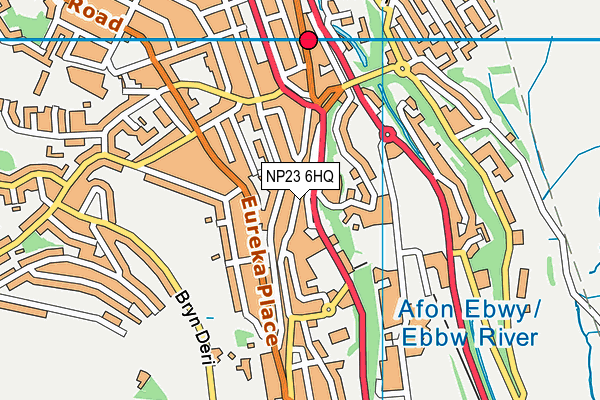 NP23 6HQ map - OS VectorMap District (Ordnance Survey)