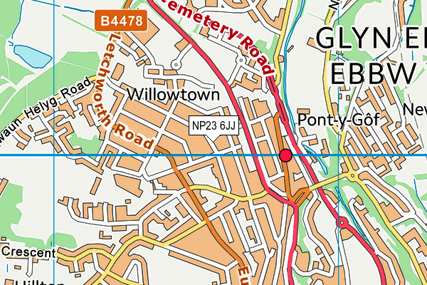 NP23 6JJ map - OS VectorMap District (Ordnance Survey) NP23 6JJ map - OS VectorMap District (Ordnance Survey)