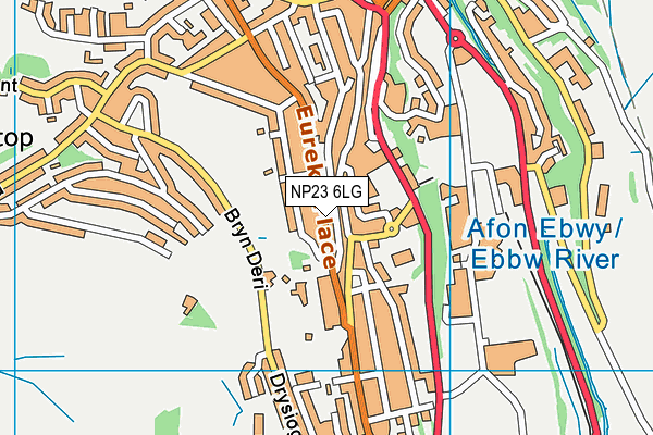 NP23 6LG map - OS VectorMap District (Ordnance Survey) NP23 6LG map - OS VectorMap District (Ordnance Survey)