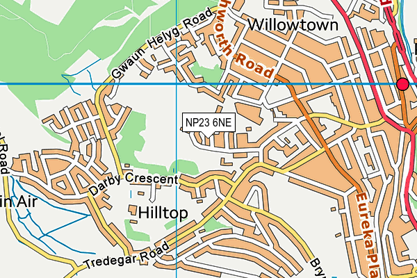 NP23 6NE map - OS VectorMap District (Ordnance Survey) NP23 6NE map - OS VectorMap District (Ordnance Survey)