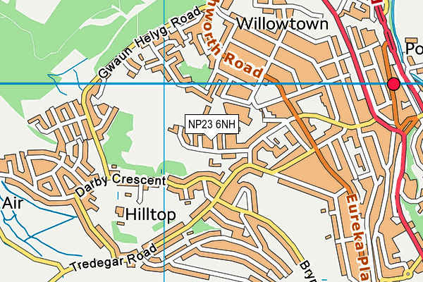 NP23 6NH map - OS VectorMap District (Ordnance Survey) NP23 6NH map - OS VectorMap District (Ordnance Survey)
