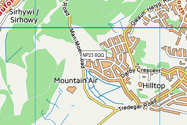 NP23 6QQ map - OS VectorMap District (Ordnance Survey) NP23 6QQ map - OS VectorMap District (Ordnance Survey)
