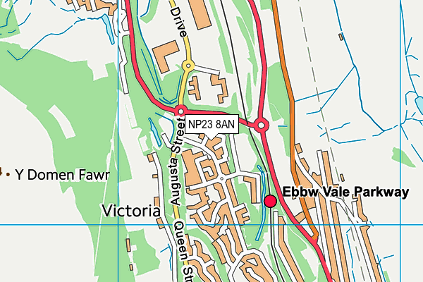 NP23 8AN map - OS VectorMap District (Ordnance Survey) NP23 8AN map - OS VectorMap District (Ordnance Survey)