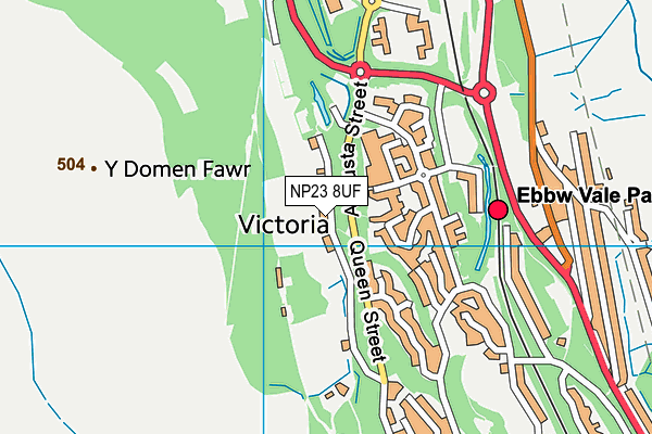 NP23 8UF map - OS VectorMap District (Ordnance Survey) NP23 8UF map - OS VectorMap District (Ordnance Survey)