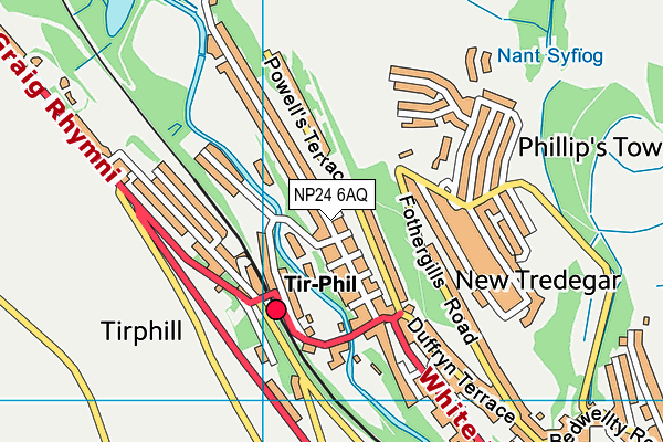 NP24 6AQ map - OS VectorMap District (Ordnance Survey) NP24 6AQ map - OS VectorMap District (Ordnance Survey)