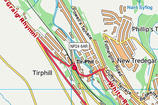 NP24 6AR map - OS VectorMap District (Ordnance Survey) NP24 6AR map - OS VectorMap District (Ordnance Survey)
