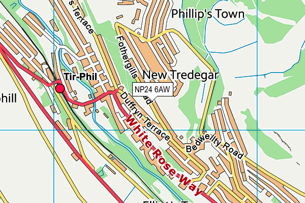 NP24 6AW map - OS VectorMap District (Ordnance Survey) NP24 6AW map - OS VectorMap District (Ordnance Survey)