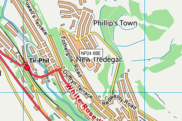 NP24 6BE map - OS VectorMap District (Ordnance Survey) NP24 6BE map - OS VectorMap District (Ordnance Survey)