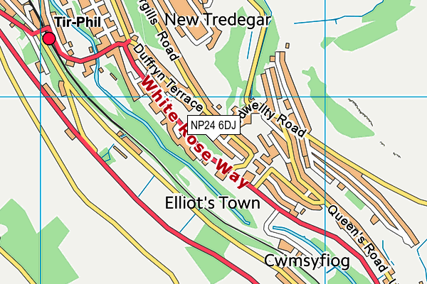 NP24 6DJ map - OS VectorMap District (Ordnance Survey) NP24 6DJ map - OS VectorMap District (Ordnance Survey)