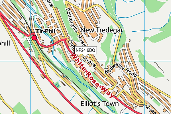 NP24 6DQ map - OS VectorMap District (Ordnance Survey) NP24 6DQ map - OS VectorMap District (Ordnance Survey)