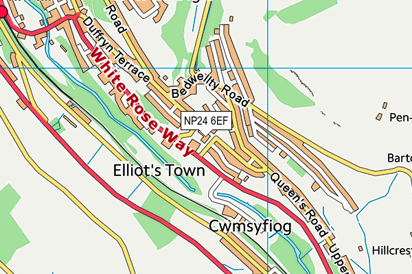 NP24 6EF map - OS VectorMap District (Ordnance Survey) NP24 6EF map - OS VectorMap District (Ordnance Survey)