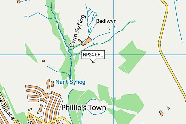 NP24 6FL map - OS VectorMap District (Ordnance Survey) NP24 6FL map - OS VectorMap District (Ordnance Survey)