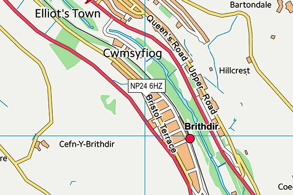 NP24 6HZ map - OS VectorMap District (Ordnance Survey) NP24 6HZ map - OS VectorMap District (Ordnance Survey)