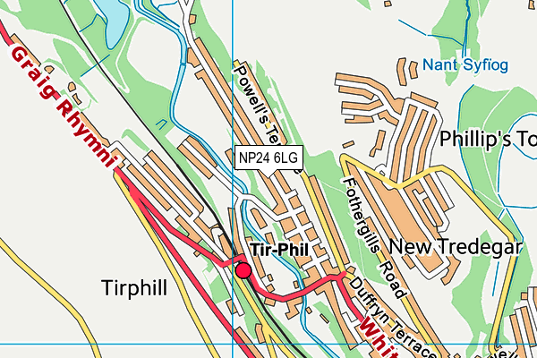 NP24 6LG map - OS VectorMap District (Ordnance Survey) NP24 6LG map - OS VectorMap District (Ordnance Survey)