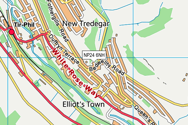 NP24 6NH map - OS VectorMap District (Ordnance Survey) NP24 6NH map - OS VectorMap District (Ordnance Survey)