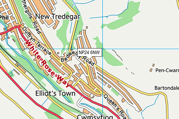 NP24 6NW map - OS VectorMap District (Ordnance Survey) NP24 6NW map - OS VectorMap District (Ordnance Survey)