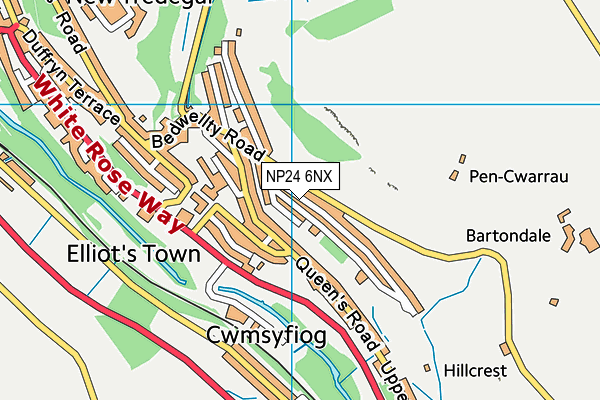 NP24 6NX map - OS VectorMap District (Ordnance Survey) NP24 6NX map - OS VectorMap District (Ordnance Survey)