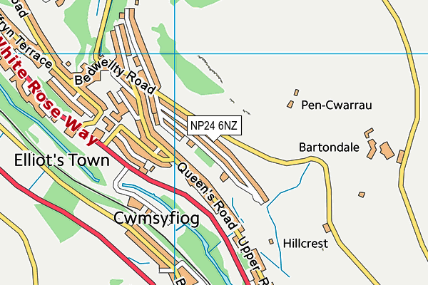 NP24 6NZ map - OS VectorMap District (Ordnance Survey) NP24 6NZ map - OS VectorMap District (Ordnance Survey)