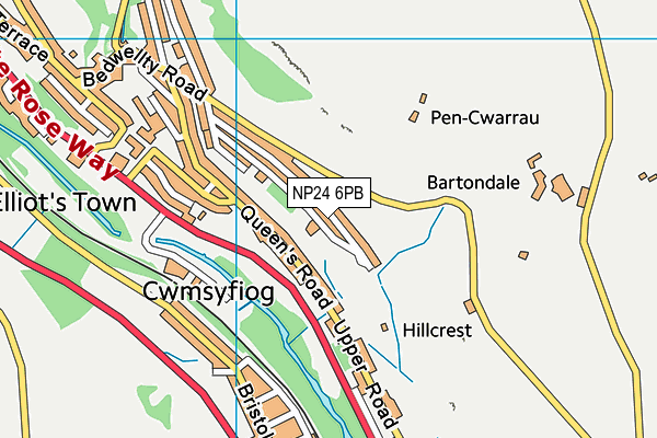 NP24 6PB map - OS VectorMap District (Ordnance Survey) NP24 6PB map - OS VectorMap District (Ordnance Survey)