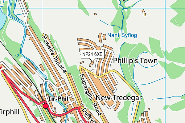 NP24 6XE map - OS VectorMap District (Ordnance Survey) NP24 6XE map - OS VectorMap District (Ordnance Survey)