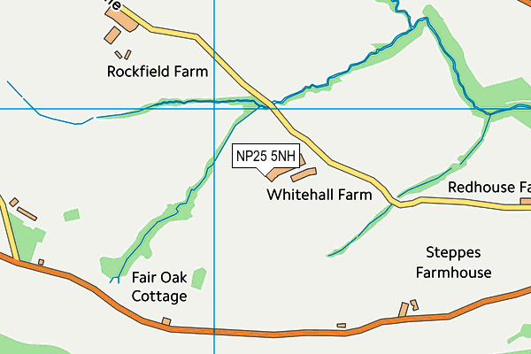 NP25 5NH map - OS VectorMap District (Ordnance Survey) NP25 5NH map - OS VectorMap District (Ordnance Survey)