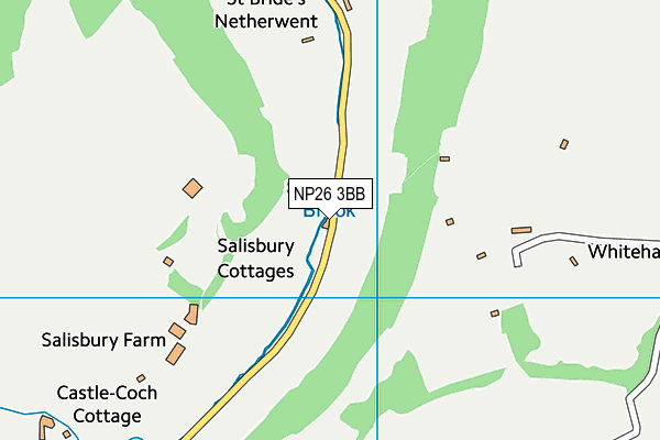 NP26 3BB map - OS VectorMap District (Ordnance Survey) NP26 3BB map - OS VectorMap District (Ordnance Survey)