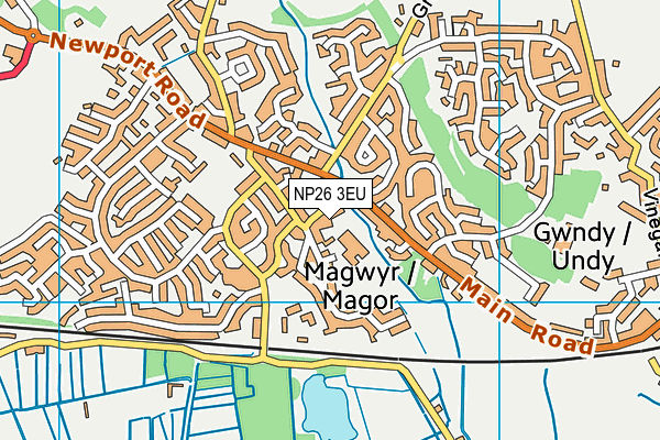 NP26 3EU map - OS VectorMap District (Ordnance Survey) NP26 3EU map - OS VectorMap District (Ordnance Survey)