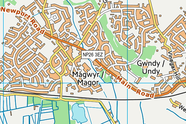 NP26 3EZ map - OS VectorMap District (Ordnance Survey) NP26 3EZ map - OS VectorMap District (Ordnance Survey)