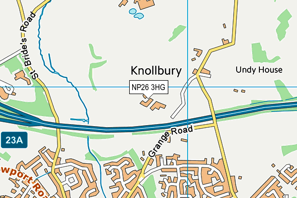 NP26 3HG map - OS VectorMap District (Ordnance Survey) NP26 3HG map - OS VectorMap District (Ordnance Survey)