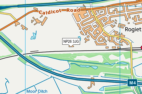 NP26 3JG map - OS VectorMap District (Ordnance Survey) NP26 3JG map - OS VectorMap District (Ordnance Survey)