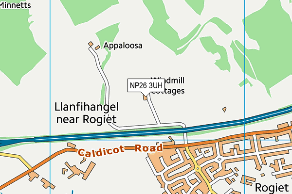 NP26 3UH map - OS VectorMap District (Ordnance Survey) NP26 3UH map - OS VectorMap District (Ordnance Survey)