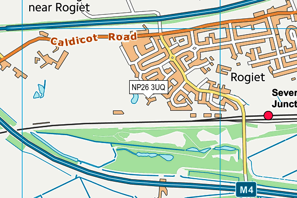 NP26 3UQ map - OS VectorMap District (Ordnance Survey) NP26 3UQ map - OS VectorMap District (Ordnance Survey)