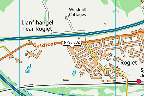 NP26 3UZ map - OS VectorMap District (Ordnance Survey) NP26 3UZ map - OS VectorMap District (Ordnance Survey)