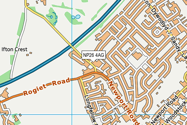 NP26 4AG map - OS VectorMap District (Ordnance Survey) NP26 4AG map - OS VectorMap District (Ordnance Survey)