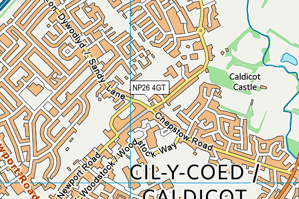 NP26 4GT map - OS VectorMap District (Ordnance Survey) NP26 4GT map - OS VectorMap District (Ordnance Survey)