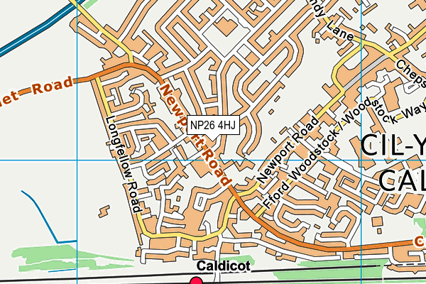 NP26 4HJ map - OS VectorMap District (Ordnance Survey) NP26 4HJ map - OS VectorMap District (Ordnance Survey)