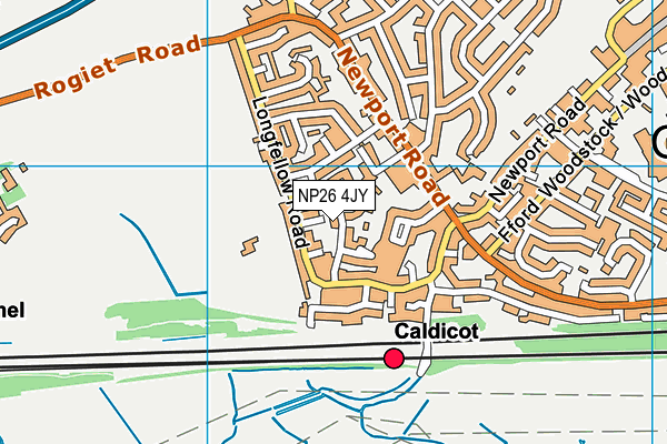 NP26 4JY map - OS VectorMap District (Ordnance Survey) NP26 4JY map - OS VectorMap District (Ordnance Survey)