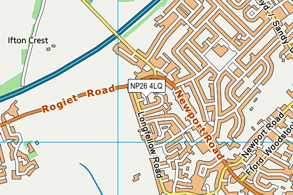 NP26 4LQ map - OS VectorMap District (Ordnance Survey) NP26 4LQ map - OS VectorMap District (Ordnance Survey)