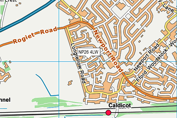 NP26 4LW map - OS VectorMap District (Ordnance Survey) NP26 4LW map - OS VectorMap District (Ordnance Survey)