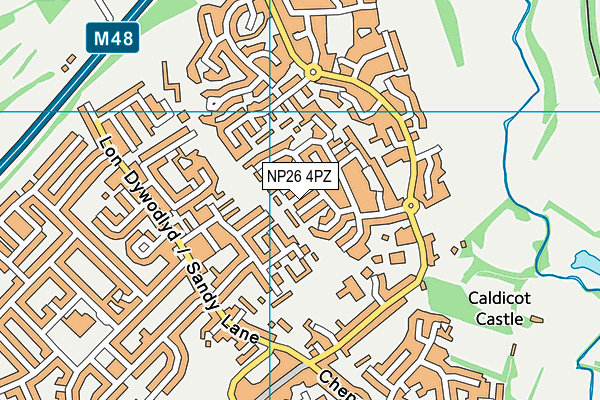 NP26 4PZ map - OS VectorMap District (Ordnance Survey) NP26 4PZ map - OS VectorMap District (Ordnance Survey)