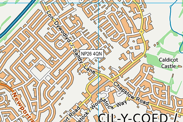 NP26 4QN map - OS VectorMap District (Ordnance Survey) NP26 4QN map - OS VectorMap District (Ordnance Survey)