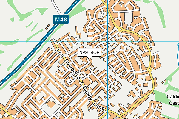 NP26 4QP map - OS VectorMap District (Ordnance Survey) NP26 4QP map - OS VectorMap District (Ordnance Survey)