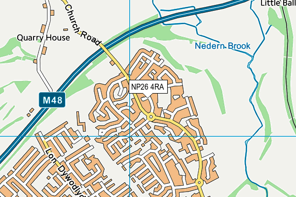 NP26 4RA map - OS VectorMap District (Ordnance Survey) NP26 4RA map - OS VectorMap District (Ordnance Survey)