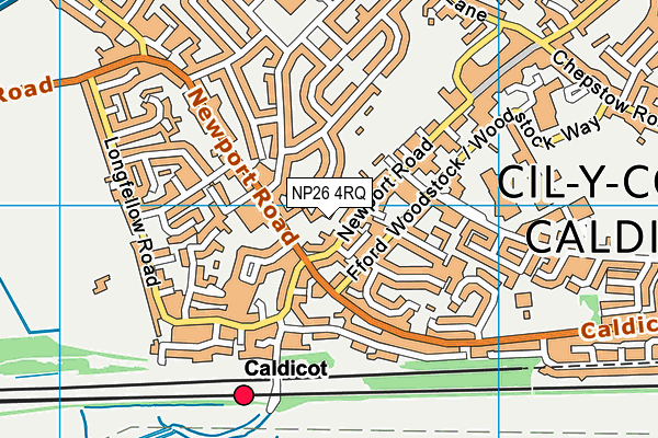 NP26 4RQ map - OS VectorMap District (Ordnance Survey) NP26 4RQ map - OS VectorMap District (Ordnance Survey)