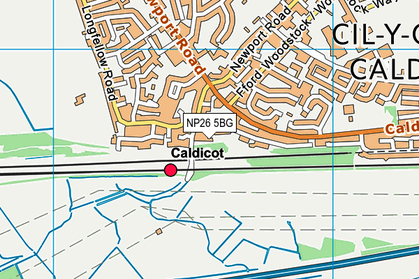 NP26 5BG map - OS VectorMap District (Ordnance Survey) NP26 5BG map - OS VectorMap District (Ordnance Survey)