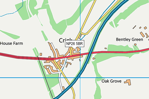 NP26 5BR map - OS VectorMap District (Ordnance Survey) NP26 5BR map - OS VectorMap District (Ordnance Survey)
