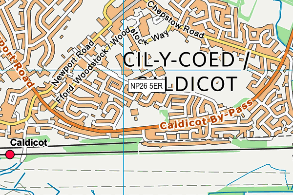NP26 5ER map - OS VectorMap District (Ordnance Survey) NP26 5ER map - OS VectorMap District (Ordnance Survey)